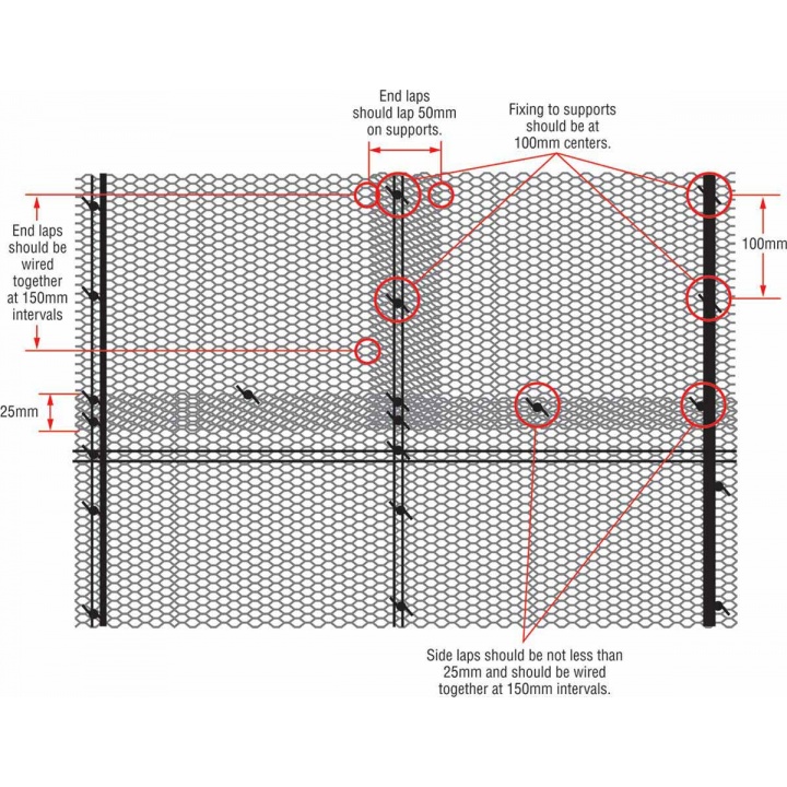 Simpsons Expanded Metal Lathing Galvanised 700mm x 2.4m