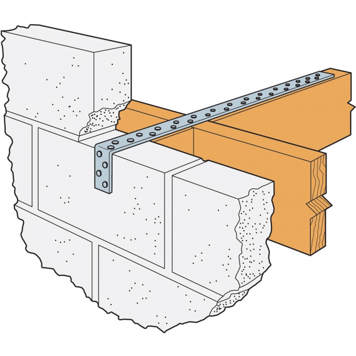 Simpsons Heavy Flat Restraint Strap 1000mm