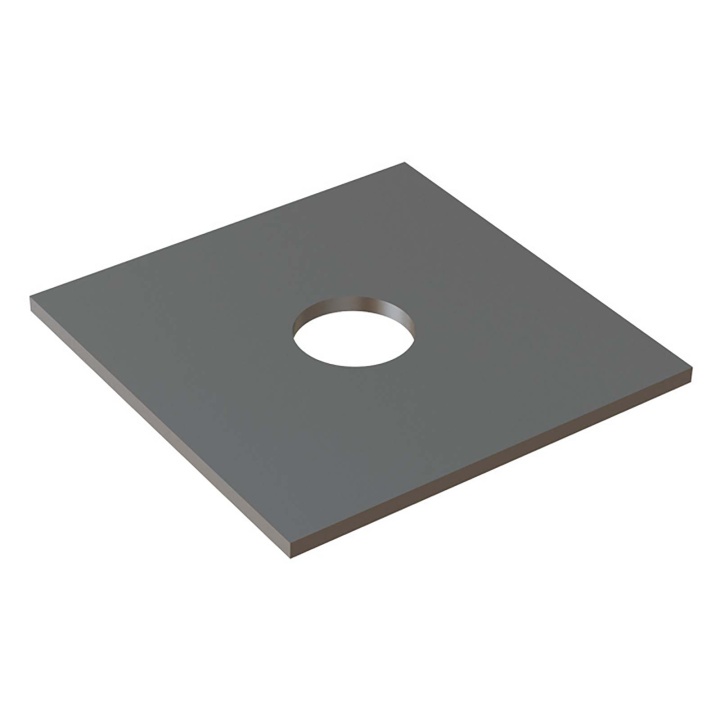 Square Plate Washer M12 50 x 50mm Trade Pack of 100 Selco
