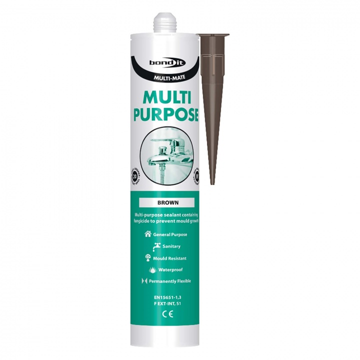 Bond It Multi-Purpose Silicone Brown 300ml