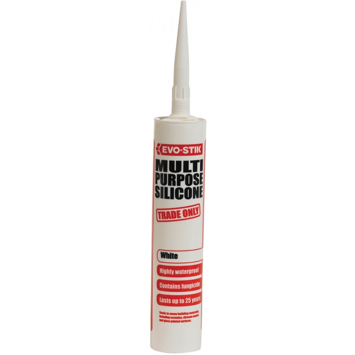 Evo-Stik Multi Purpose Silicone Sealant White 280ml