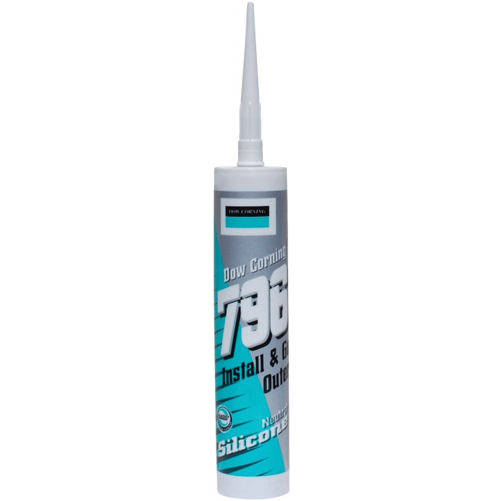 Dow Corning 796 PVCu-U Frame Sealant Brilliant White 310ml