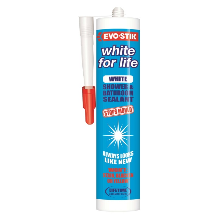 EVOSTIK White for Life Shower & Bathroom Sealant White 290ml Selco