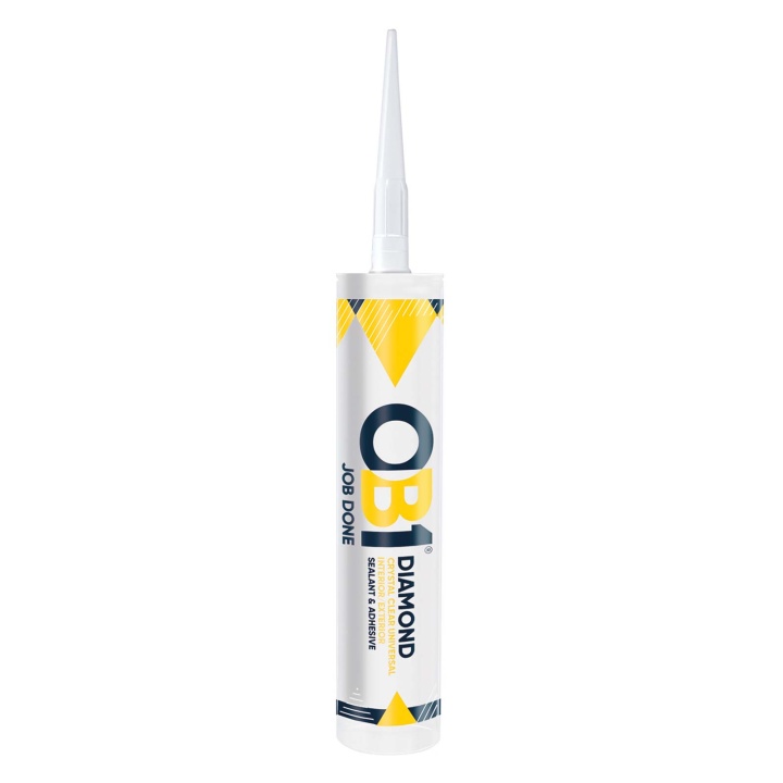 OB1 Diamond Crystal Clear Universal Sealant & Adhesive 290ml