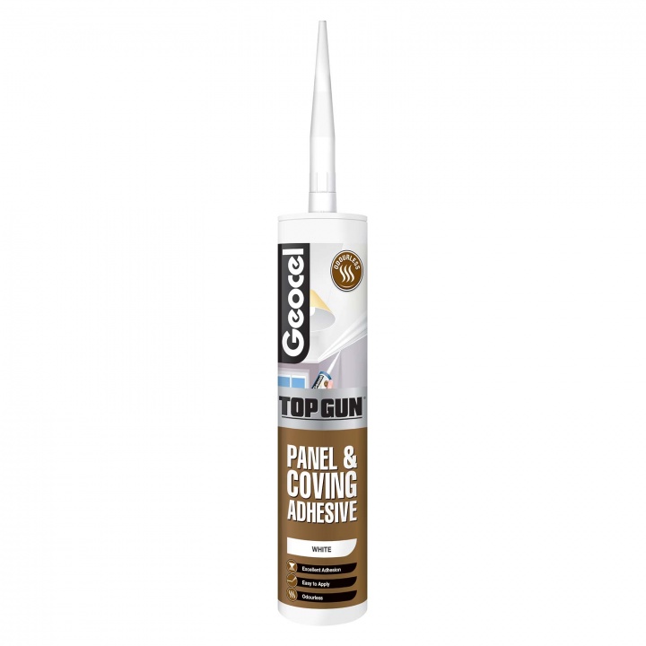 Top Gun Panel & Coving Adhesive White 280ml