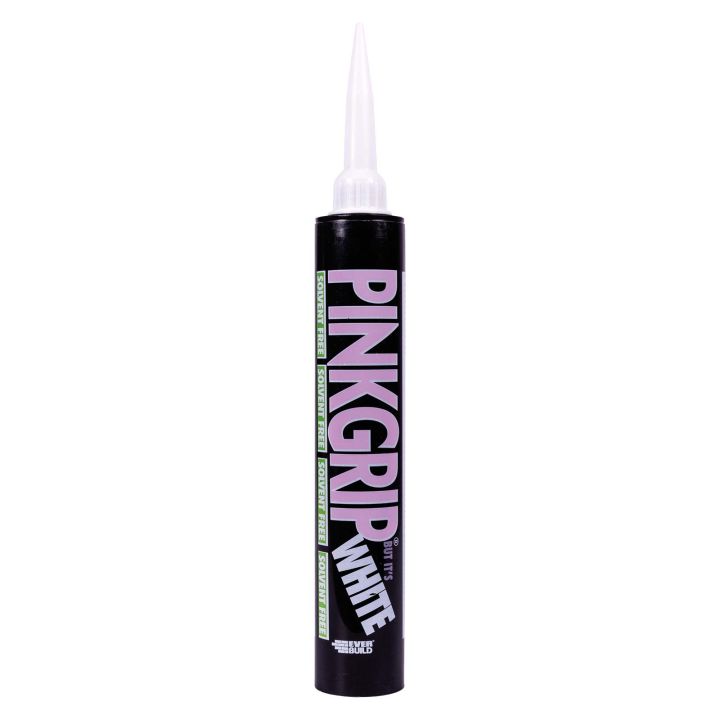 Pinkgrip Solvent Free Gap Filling Adhesive White 380ml