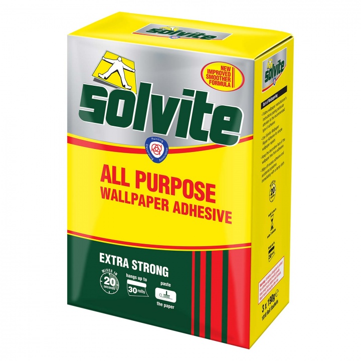 Solvite High Performance Wallpaper Adhesive 30 Rolls