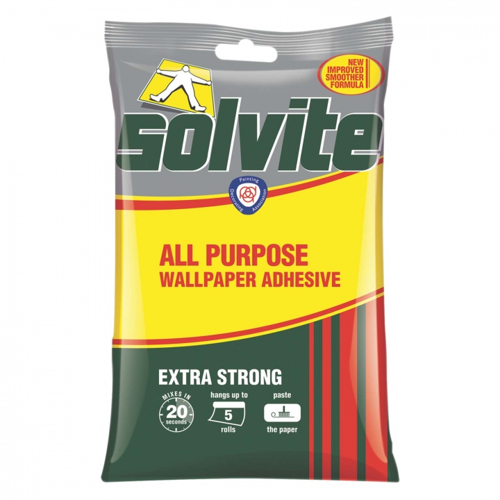 Solvite High Performance Wallpaper Adhesive 5 rolls