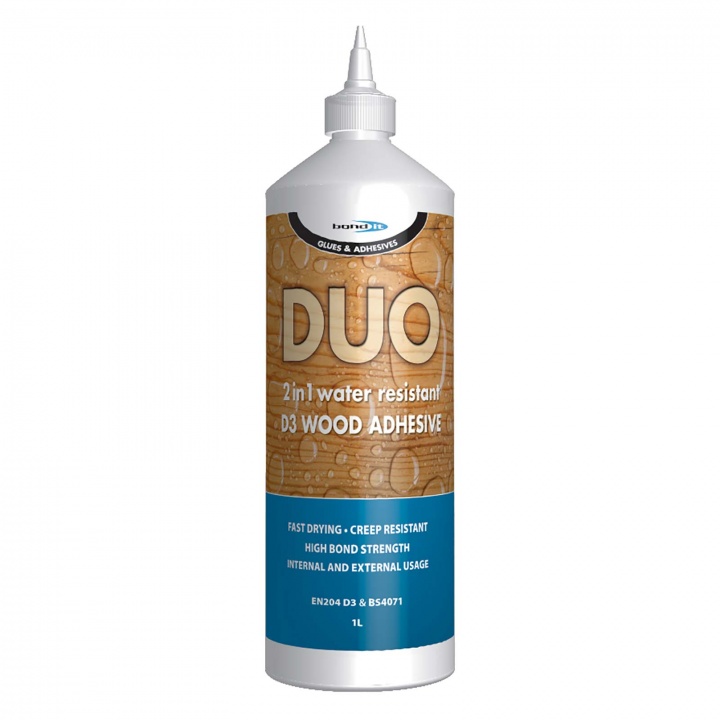 Bond It Duo 2 in 1 Wood Adhesive 1ltr Selco