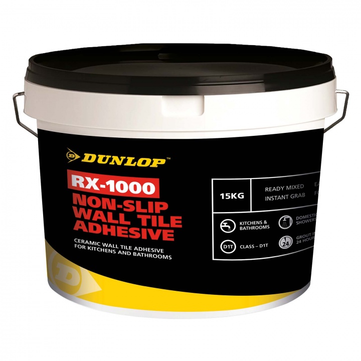 Dunlop RX-1000 Non-Slip Wall Tile Adhesive 5kg