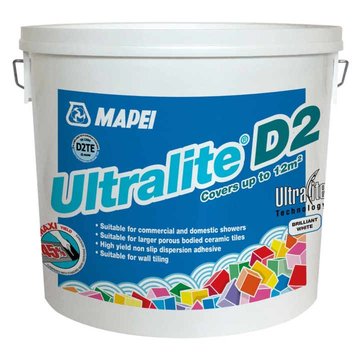 Mapei Ultralite D2 Tile Adhesive 12.5kg Selco