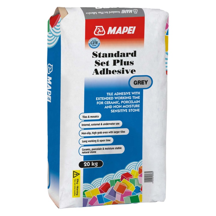 Mapei Standard Set Plus Tile Adhesive 20kg