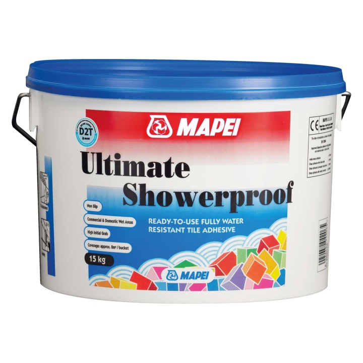 Mapei Ultimate Showerproof Tile Adhesive 15kg Selco