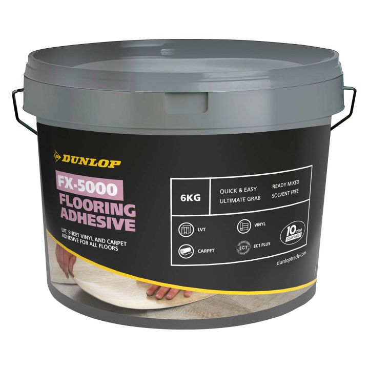 Dunlop FX-5000 Flooring Adhesive 6kg 