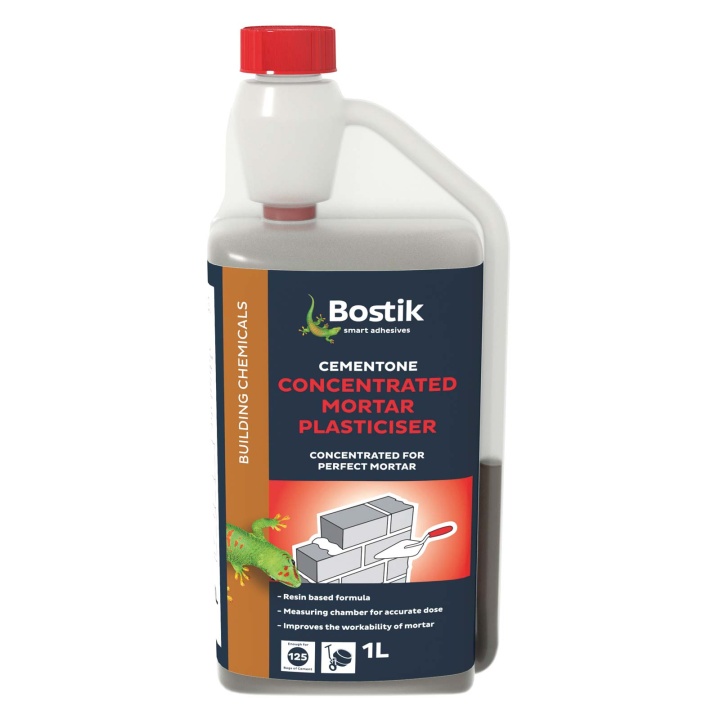Product image for Bostik Cementone Concentrated Mortar Plasticiser, 1 L