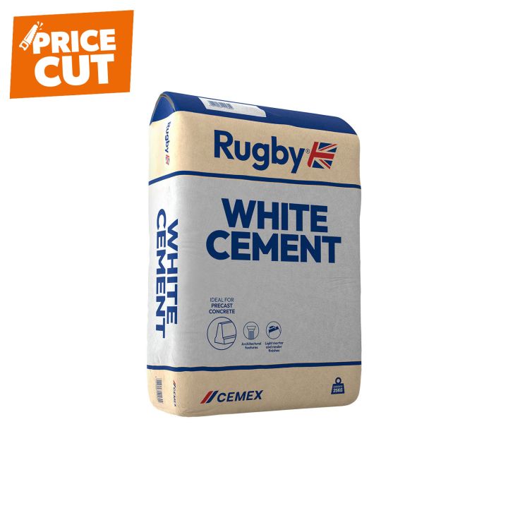 Rugby White Cement 25kg