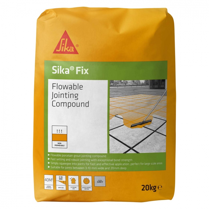 SikaCeram 621 FlowFix Jointing Compound Light Grey 20kg
