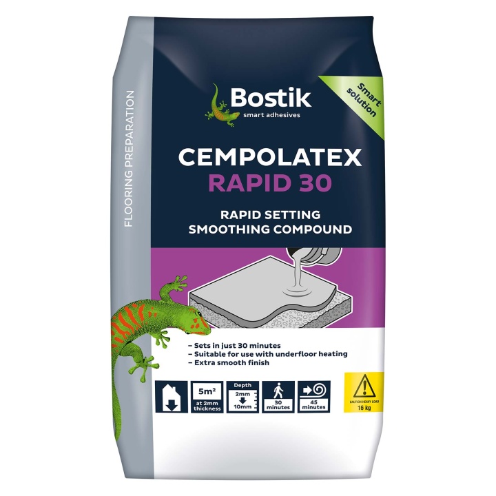 Bostik Cempolatex Rapid 30 FastSetting SelfLevelling Compound 16kg