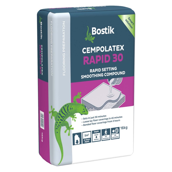 Bostik Cempolatex Rapid 30 FastSetting SelfLevelling Compound 16kg