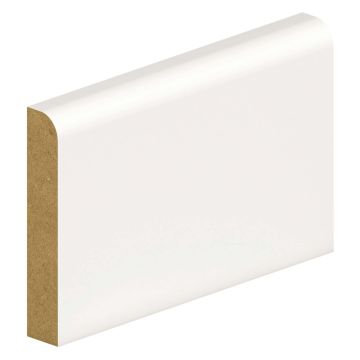  Primed MDF Bullnose Skirting 94 x 14.5 x 4200mm FSC®