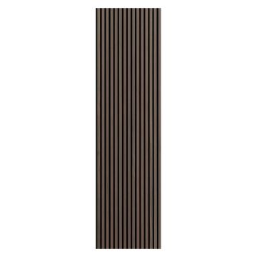 Premium Walnut Acoustic Panel 2440 x 605 x 22mm