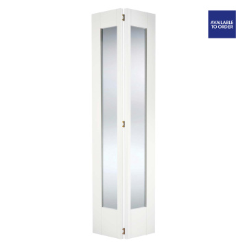 Pattern 10 Bifold Door Primed White 1981 x 762 x 35mm (6'6" x 2'6")
