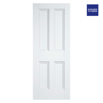 4 Panel Primed White Doors