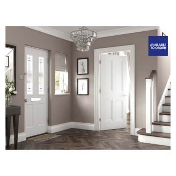 4 Panel Primed White Doors