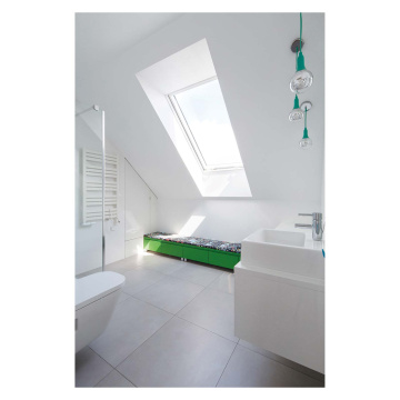 Fakro White PVC Centre Pivot Roof Window