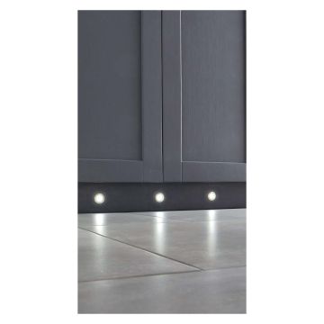 Ohio Plinth Or Deck Light Kit Satinless Steel Pack of 10