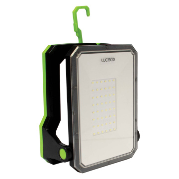 Luceco 10W Rechargeable Folding Magnetic Worklight with Powerbank