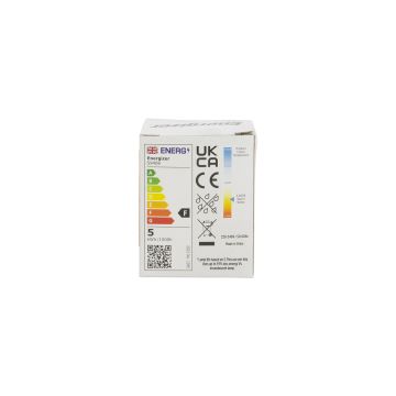 Energizer LED GU10 Warm White Full Glass Light Bulb 345LM 36°