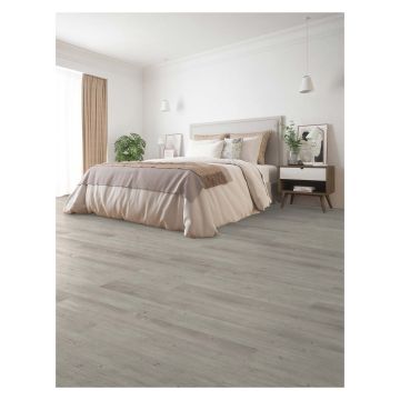 Luxury Rigid Click Silver Oak SPC Vinyl Flooring with Integrated Underlay 2.167m²