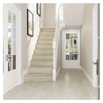 Kwikclad 2 Tread & Riser Stair Cladding Kit Bridgeport Oak Grey