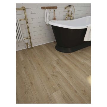 Ultra Click Natural Oak SPC Vinyl Flooring With Integrated Underlay 2.22m²