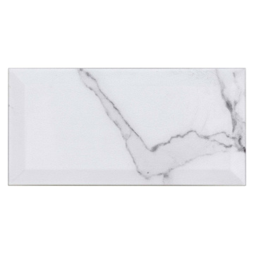 Metro Gloss Calacatta Ceramic Wall Tile 100 x 200mm