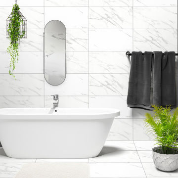 Classic Estaturio White Porcelain Wall & Floor Tile 300 x 600mm