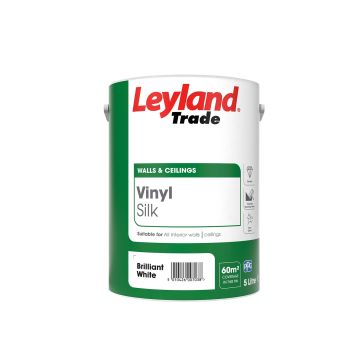 Leyland Trade Vinyl Silk Emulsion Brilliant White