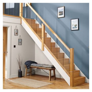 Stair Slim Half Newel Cap Brushed Nickel