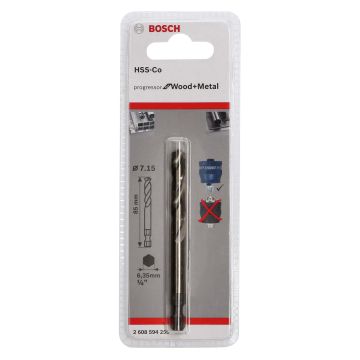 Bosch Cobalt 7.15mm Pilot Drill For Powerchange Adadptor