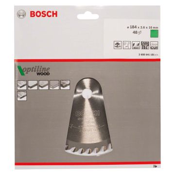 Circular Saw Blade 16 x 184mm 48 Teeth