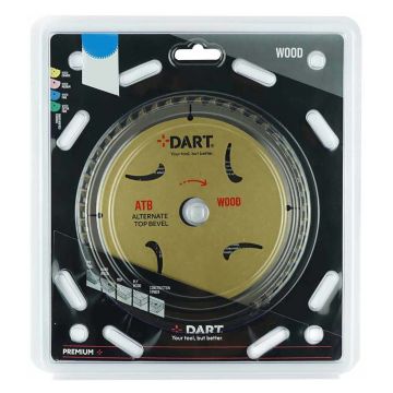 DART Gold ATB Wood Saw Blade 350Dmm x 30B x 60Z