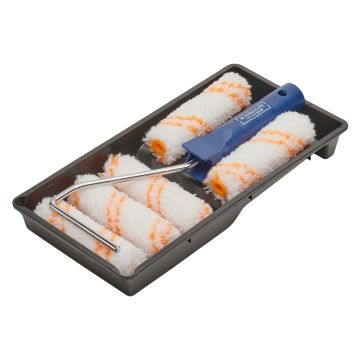 Hamilton For The Trade 7pcs Medium Pile Mini Roller Set 100mm (4")