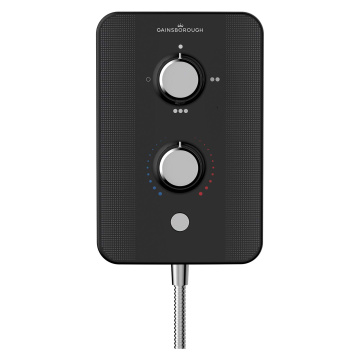 Gainsborough Slim Duo Piano Black Electric Shower 8.5kW