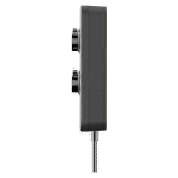 Gainsborough Slim Duo Titan Grey Electric Shower 8.5kW