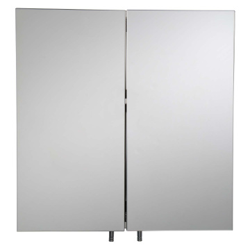 Croydex Avon Stainless Steel Double Mirror Door Bathroom Cabinet