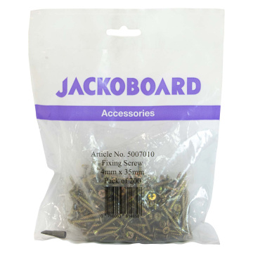 Jackoboard Fixing Screws 4 x  35mm Pack of 200