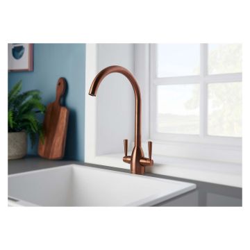 Deva Vienna Copper Mono Mixer Tap