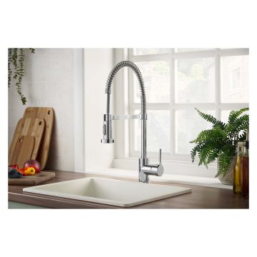 Deva Stockholm Chrome Rinser Mixer Tap