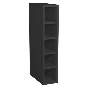 Verona Dark Grey 150mm Wine Rack